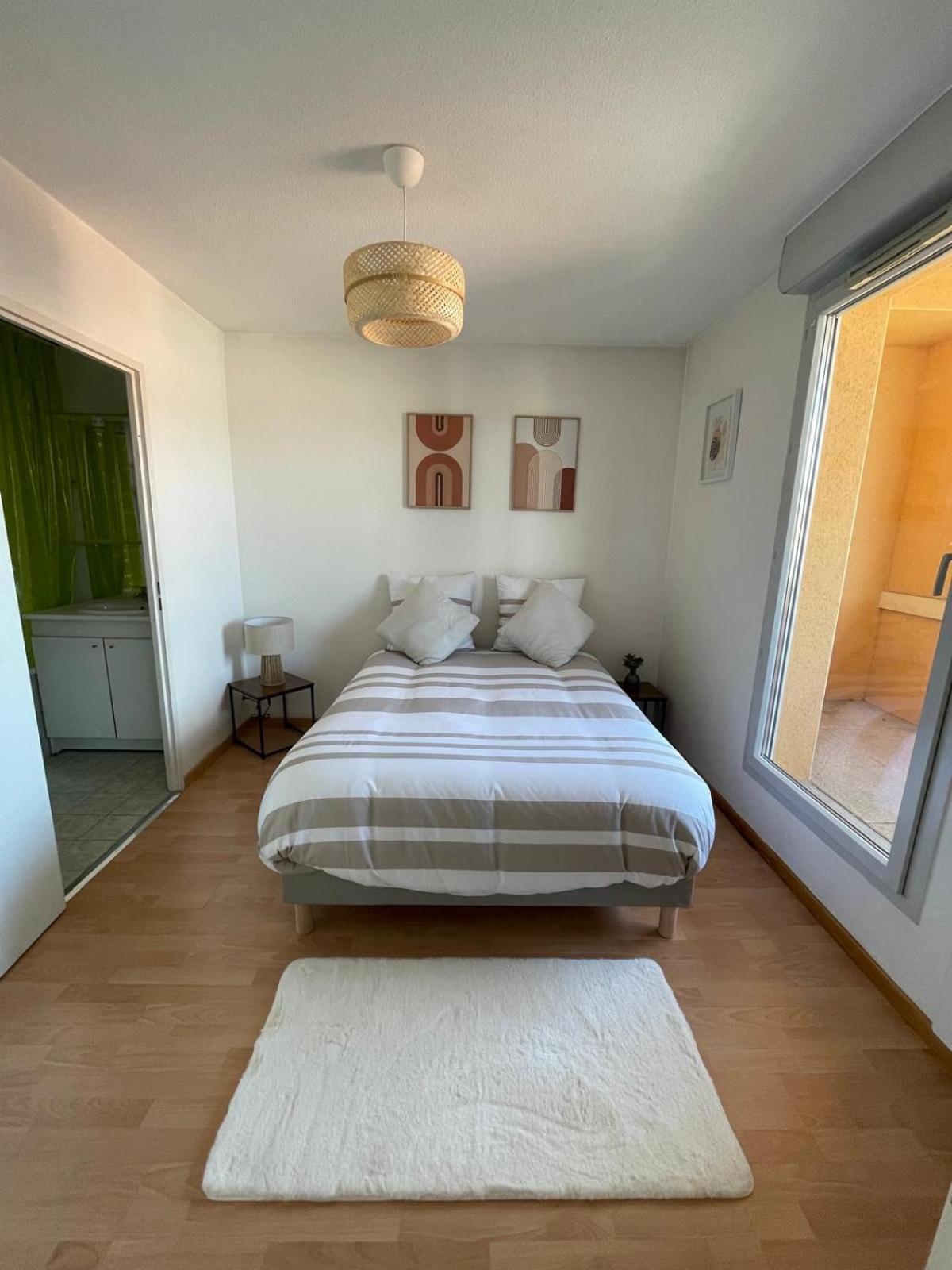 City Rose T2, Climatisation,Parking Prive, Piscine, Wifi , Tout Confort Toulouse Exterior foto
