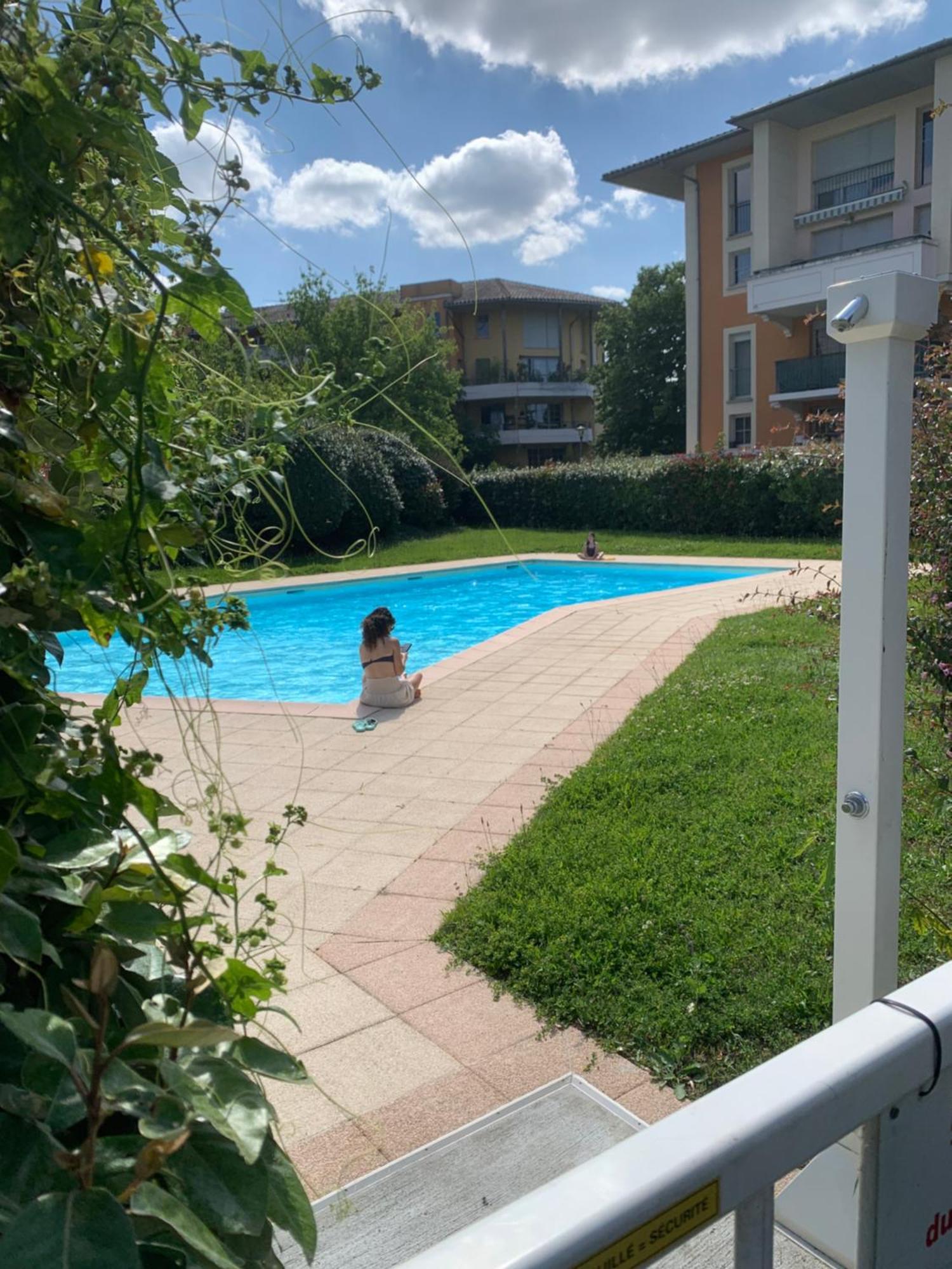City Rose T2, Climatisation,Parking Prive, Piscine, Wifi , Tout Confort Toulouse Exterior foto
